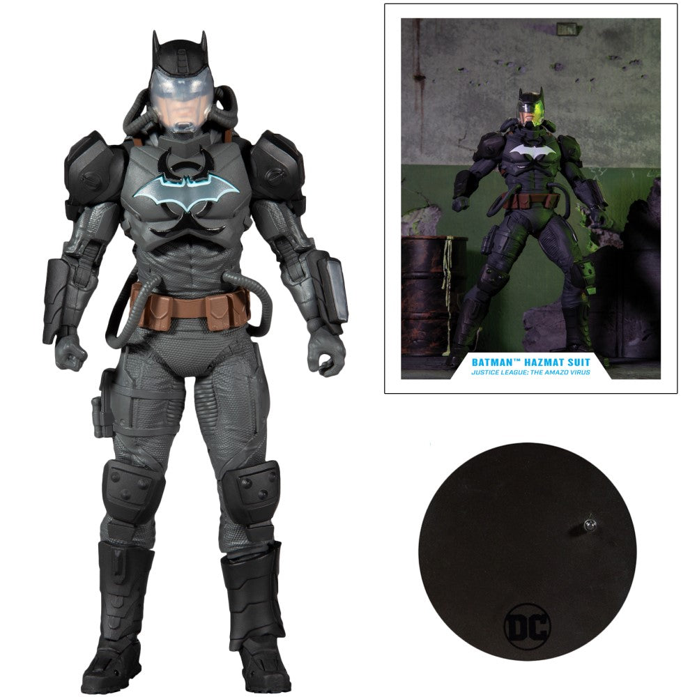 Figura Hazmat Suit - Justice League: The Amazo Virus Dc Multiverse Mcfarlane
