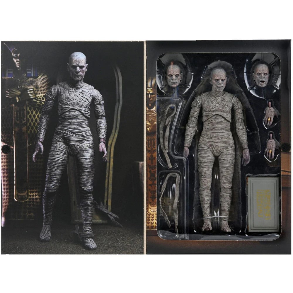 Figura The Mummy Ultimate (B&W - The Mummy Universal Monster Neca