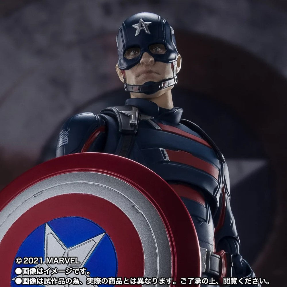 Figura Capitan America John F. Walker - The Falcon And The Winter Soldier S.H. Figuarts Bandai