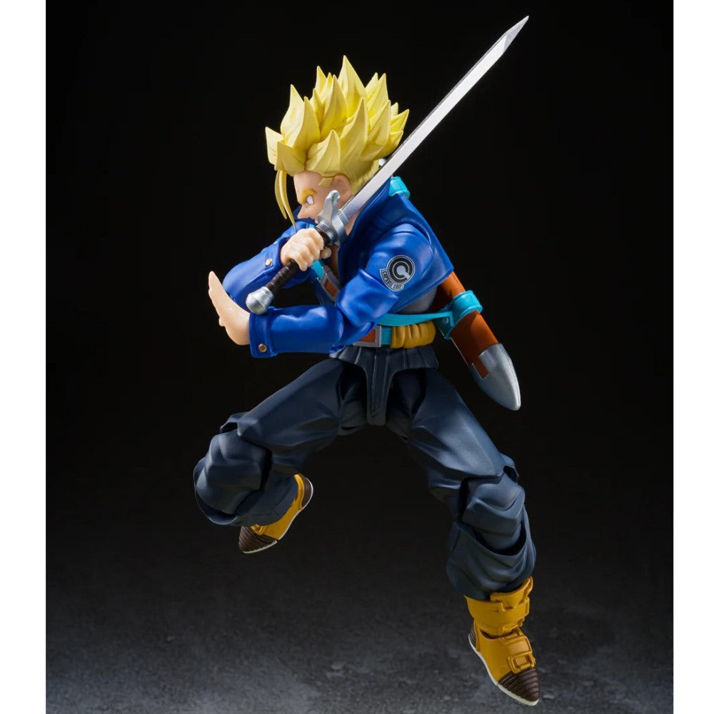 Figura Super Saiyan Trunks The Boy From The Future - Dragon Ball Z S.H. Figuarts Bandai