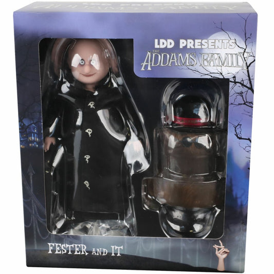 Figura Fester And It - The Addams Family Living Dead Dolls Mezco Toyz