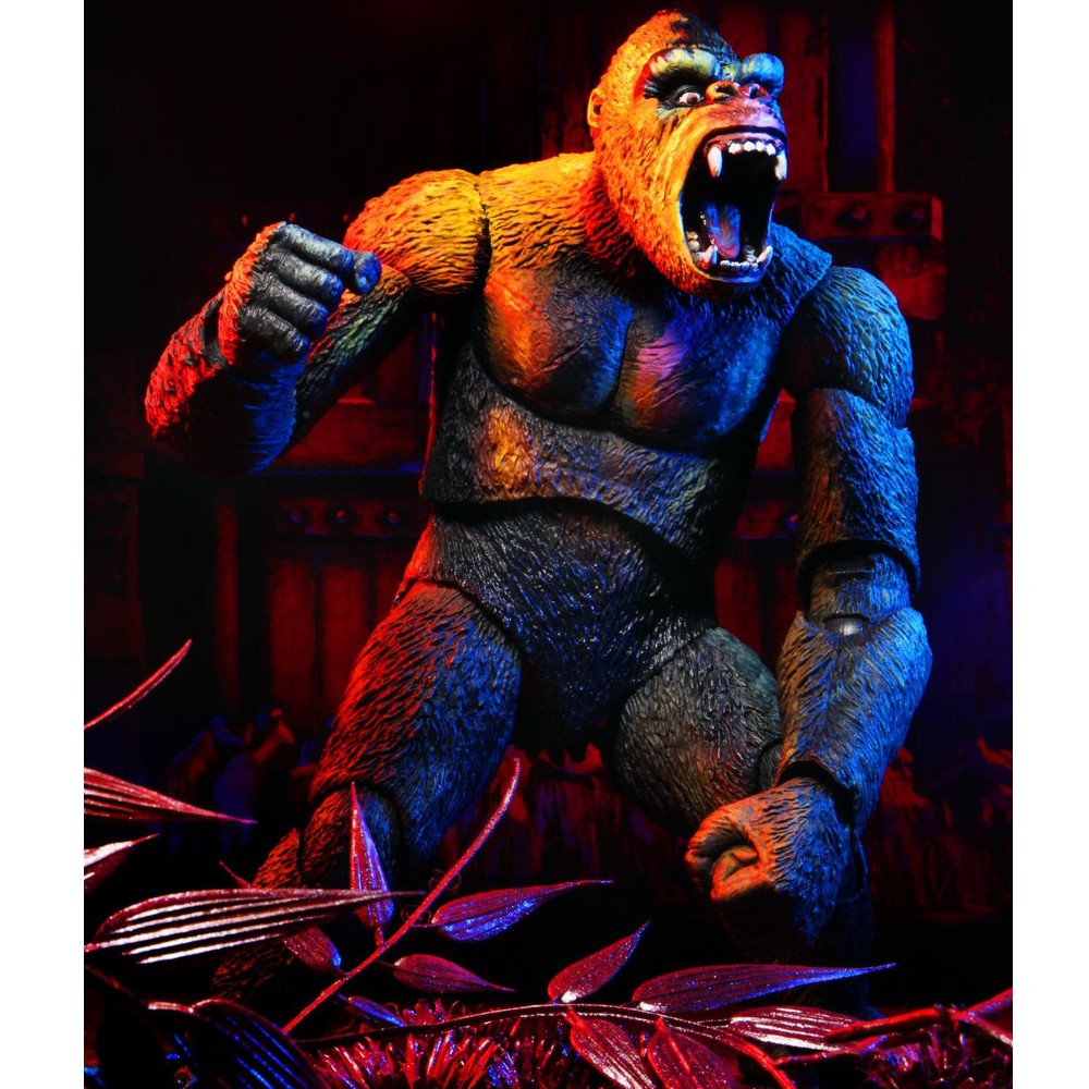 Figura King Kong illustrated Ultimate - King Kong Neca