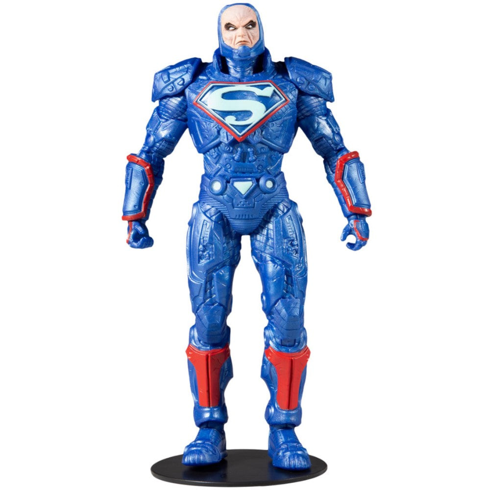 Figura Lex Luthor Power Suit (Blue) - Justice League: The Darkseid War Dc Multiverse Mcfarlane