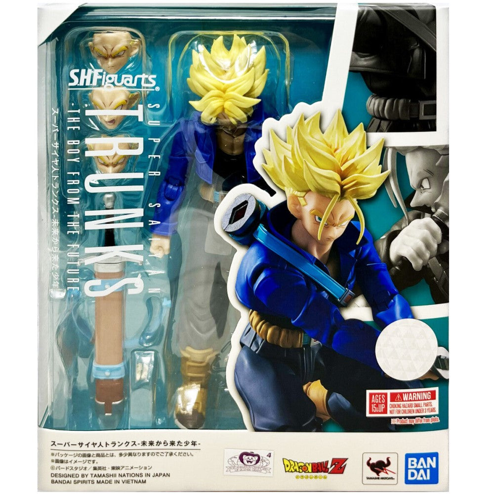 Figura Super Saiyan Trunks The Boy From The Future - Dragon Ball Z S.H. Figuarts Bandai
