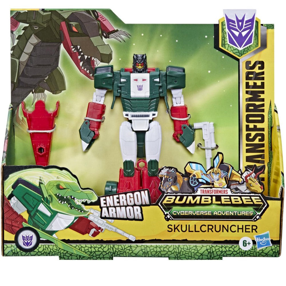 Transformers Skullcruncher - Transformers Bumblebee Cyberverse Adventures Dinobots Unite Hasbro