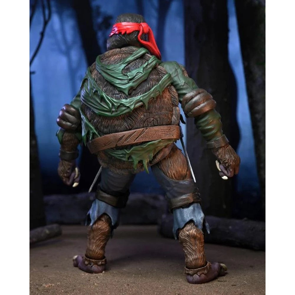 Figura Raphael As Wolf Man Ultimate - TMNT x Universal Monster Neca