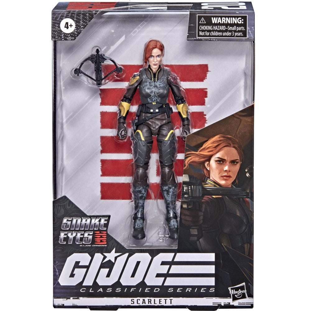 Figura Scarlett - Snake Eyes: Gi Joe origins Gi Joe Classified Series Hasbro