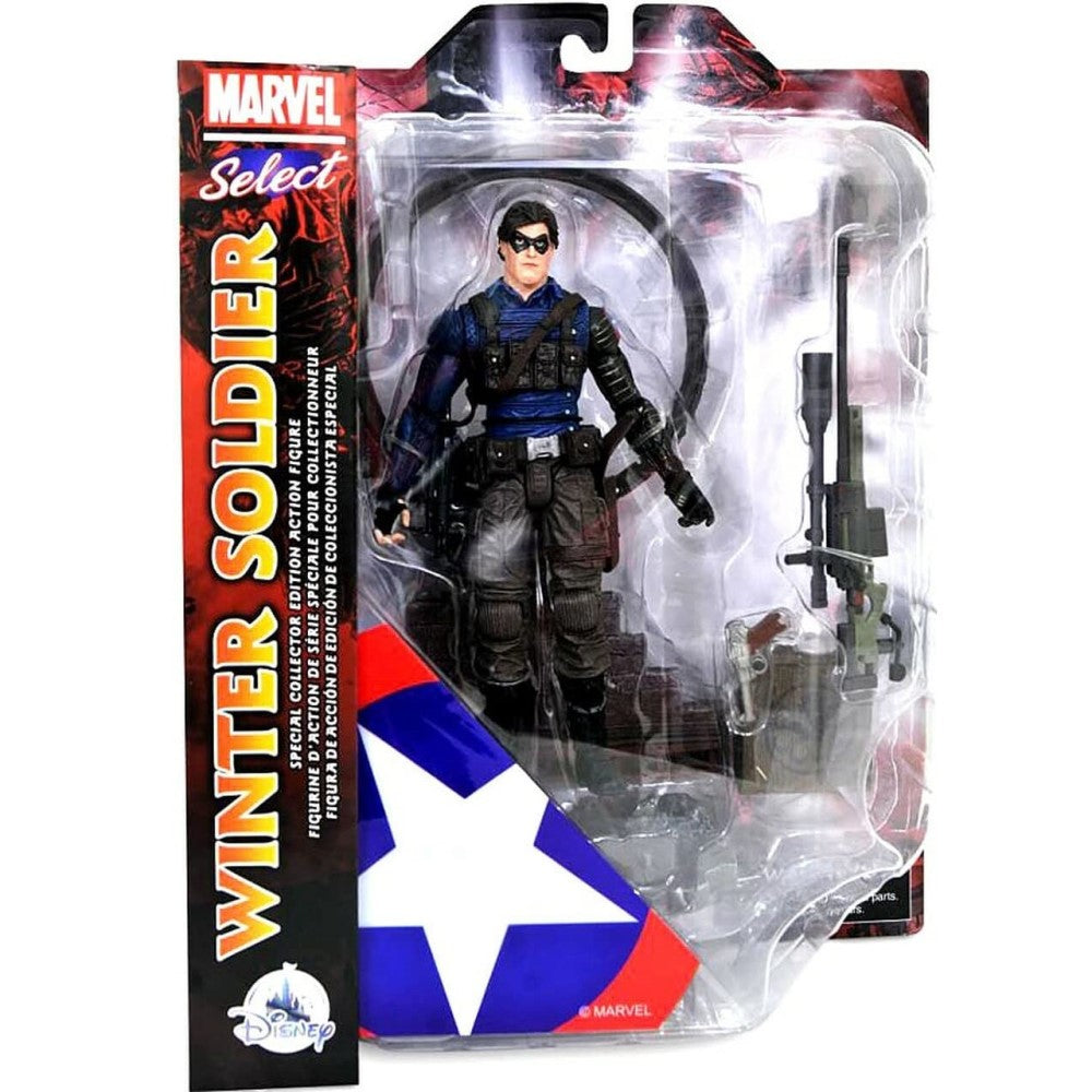 Figuira Winter Soldier - Marvel Comic Select Toys