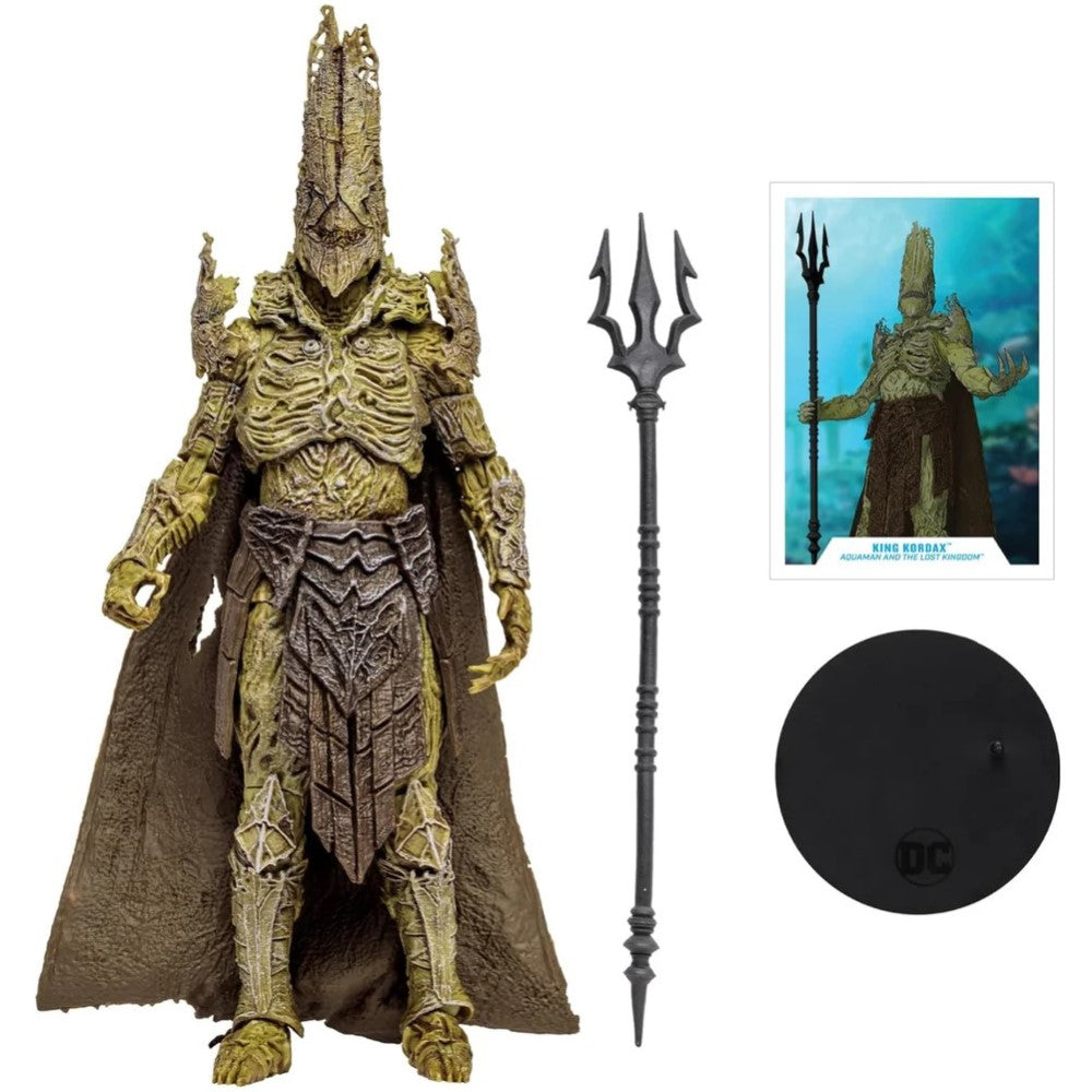 Figura King Kordax - Aquaman And The Lost Kingdom Dc Multiverse Mcfarlane