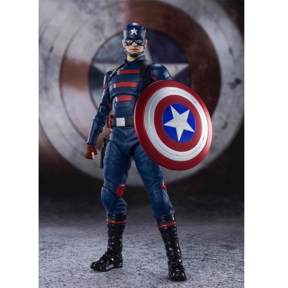 Figura Capitan America John F. Walker - The Falcon And The Winter Soldier S.H. Figuarts Bandai