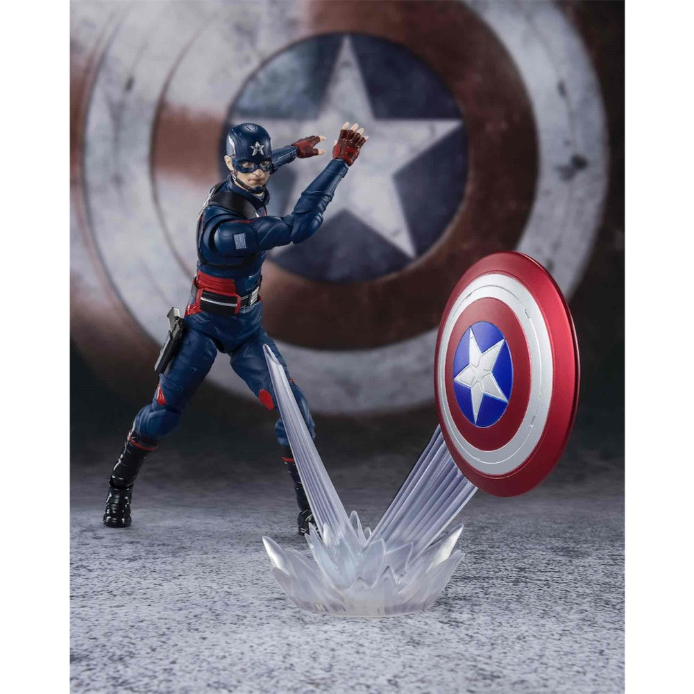 Figura Capitan America John F. Walker - The Falcon And The Winter Soldier S.H. Figuarts Bandai