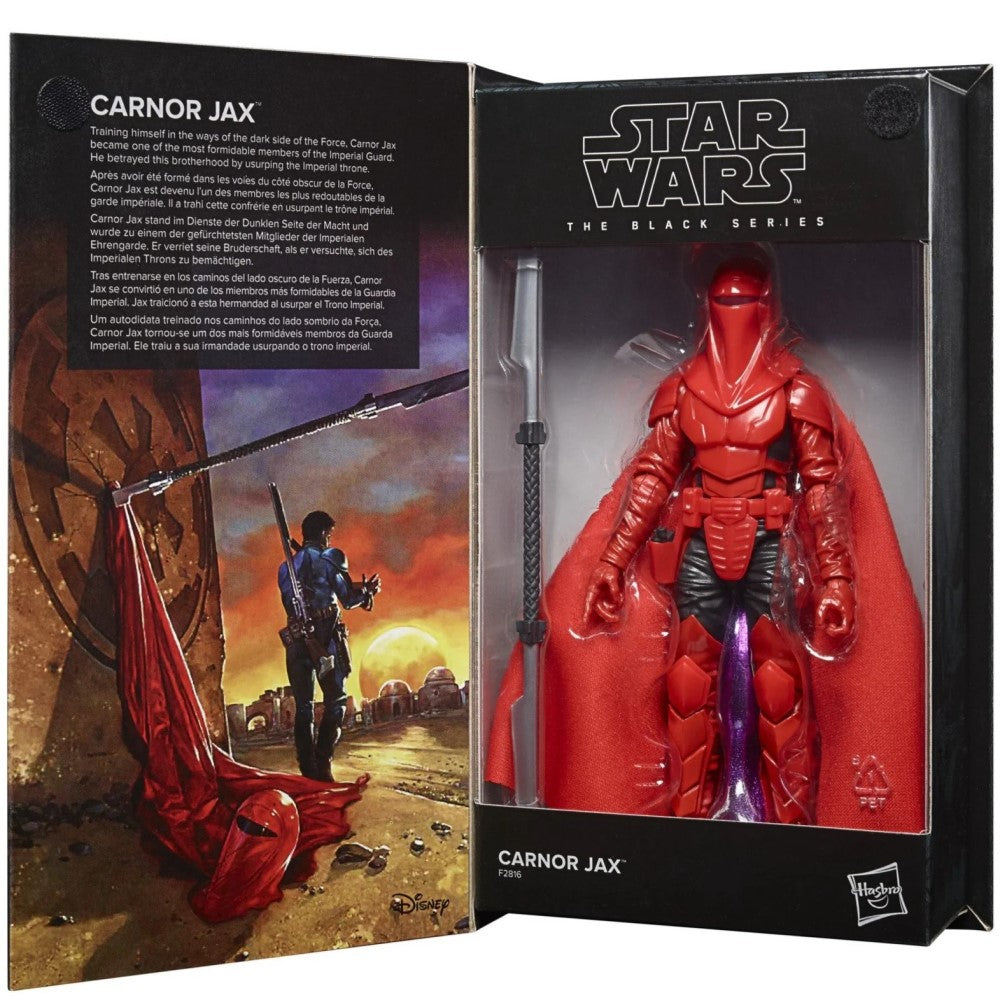 Figura Carnor Jax - Star Wars: Crimson Empire The Black Series Hasbro