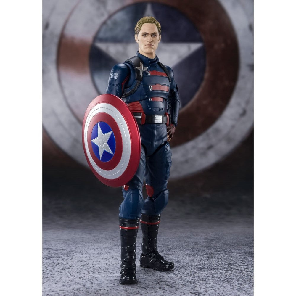 Figura Capitan America John F. Walker - The Falcon And The Winter Soldier S.H. Figuarts Bandai