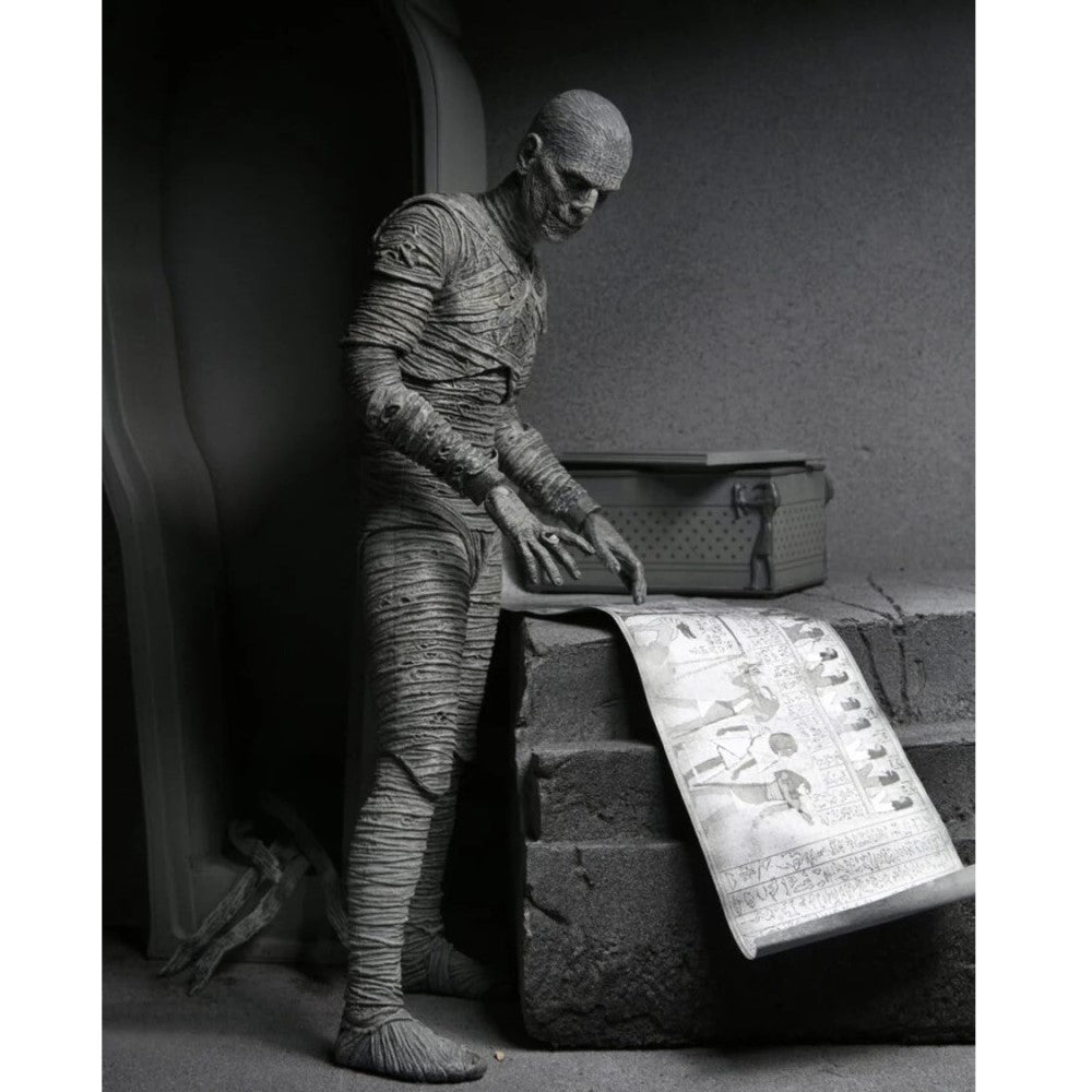 Figura The Mummy Ultimate (B&W - The Mummy Universal Monster Neca
