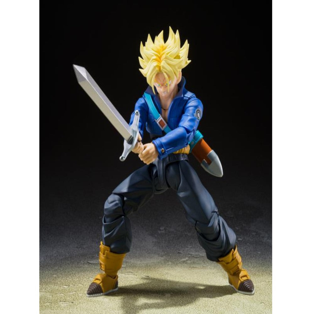 Figura Super Saiyan Trunks The Boy From The Future - Dragon Ball Z S.H. Figuarts Bandai