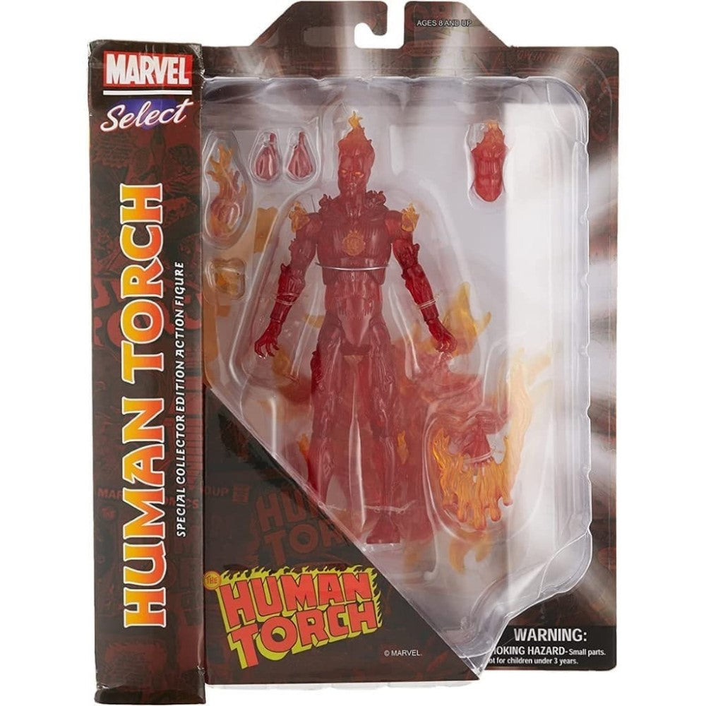 Figura Antorcha Humana/Human Torch - Marvel selec toys