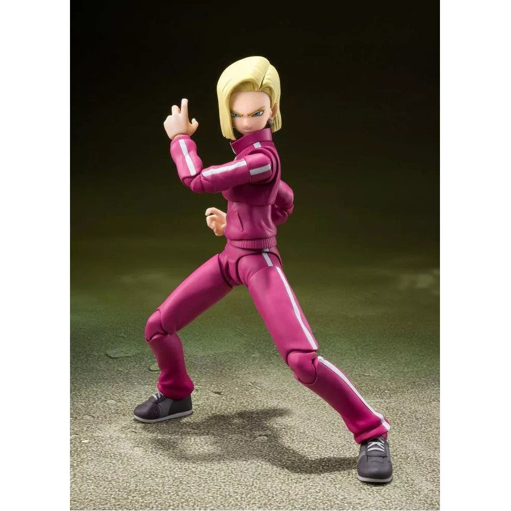 Figura Androide 18 - Dragon Ball Z S.H. Figuarts Bandai