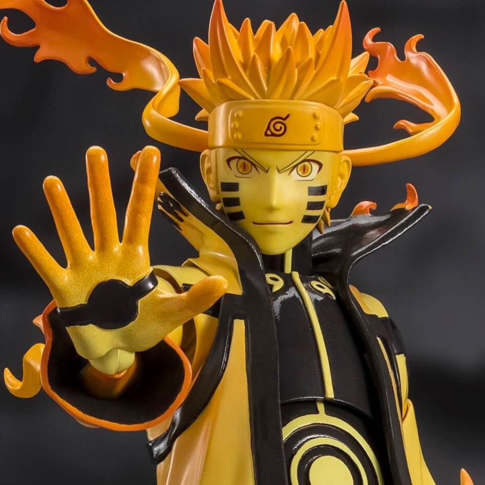Figura Naruto (Kurama Link Mode) Courageous Strength That Binds - Naruto Shippuden S. H. Figuarts Bandai