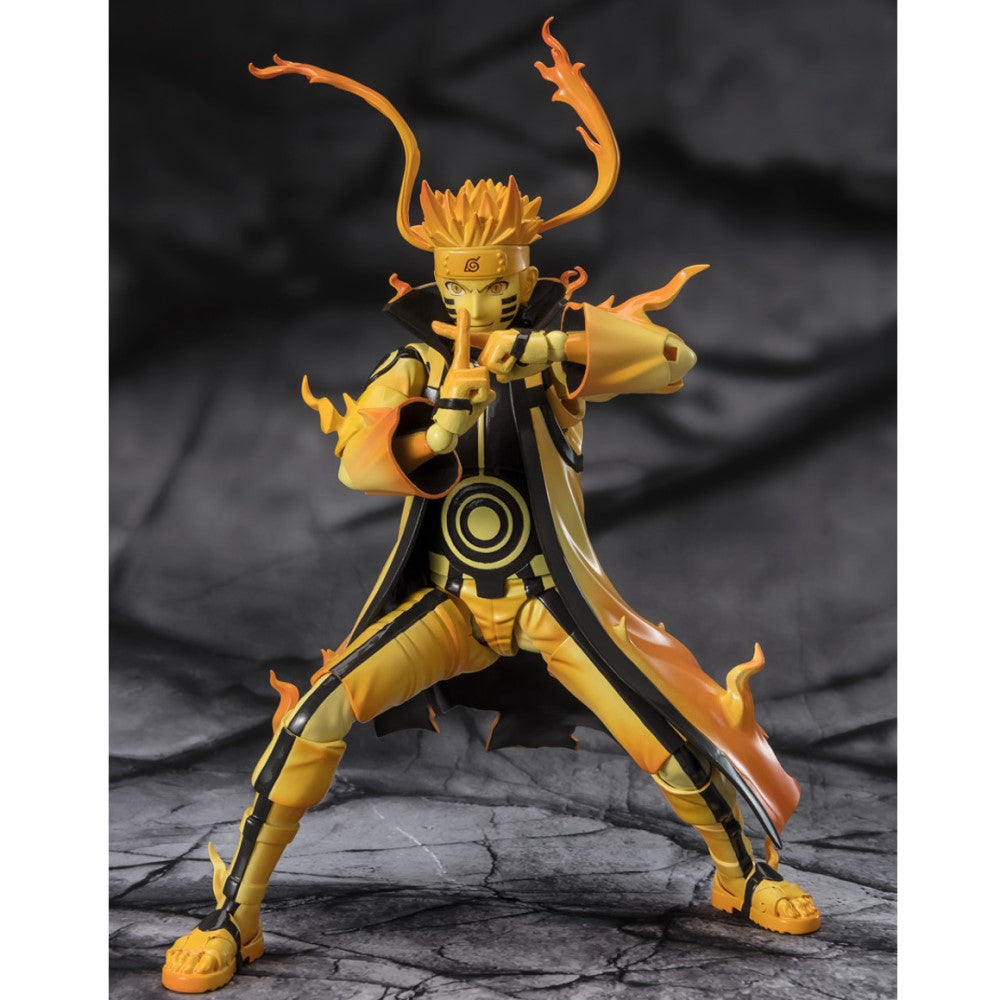 Figura Naruto (Kurama Link Mode) Courageous Strength That Binds - Naruto Shippuden S. H. Figuarts Bandai