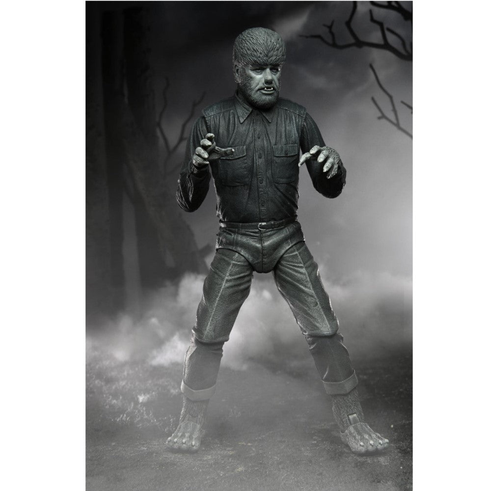 Figura Wolf Man Ultimate (B&W) - The Mummy Universal Monster Neca
