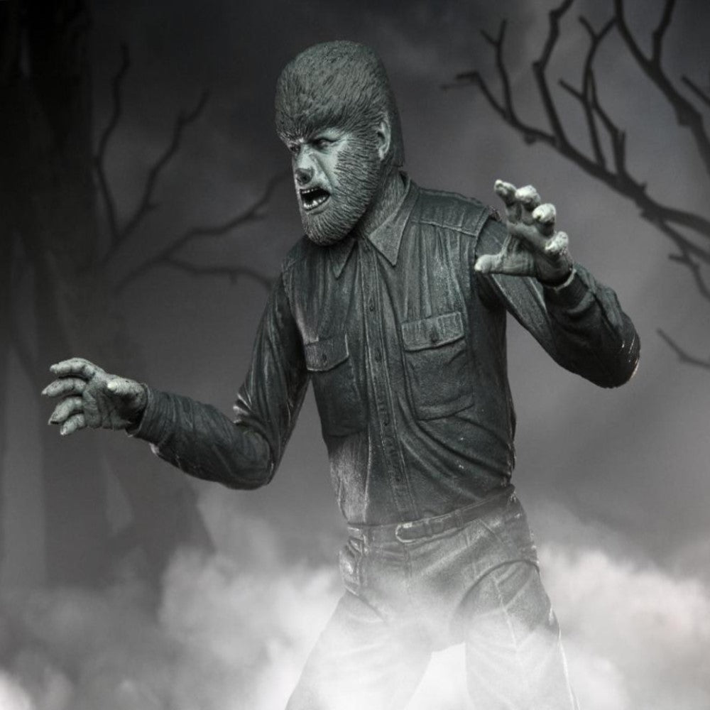Figura Wolf Man Ultimate (B&W) - The Mummy Universal Monster Neca