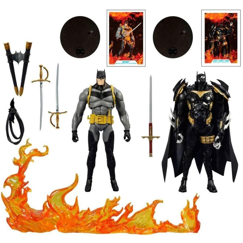 Figuras Batman Vs Batman Azrael Batman Armor - Batman: Curse Of The White Knight Dc Multiverse Mcfarlane