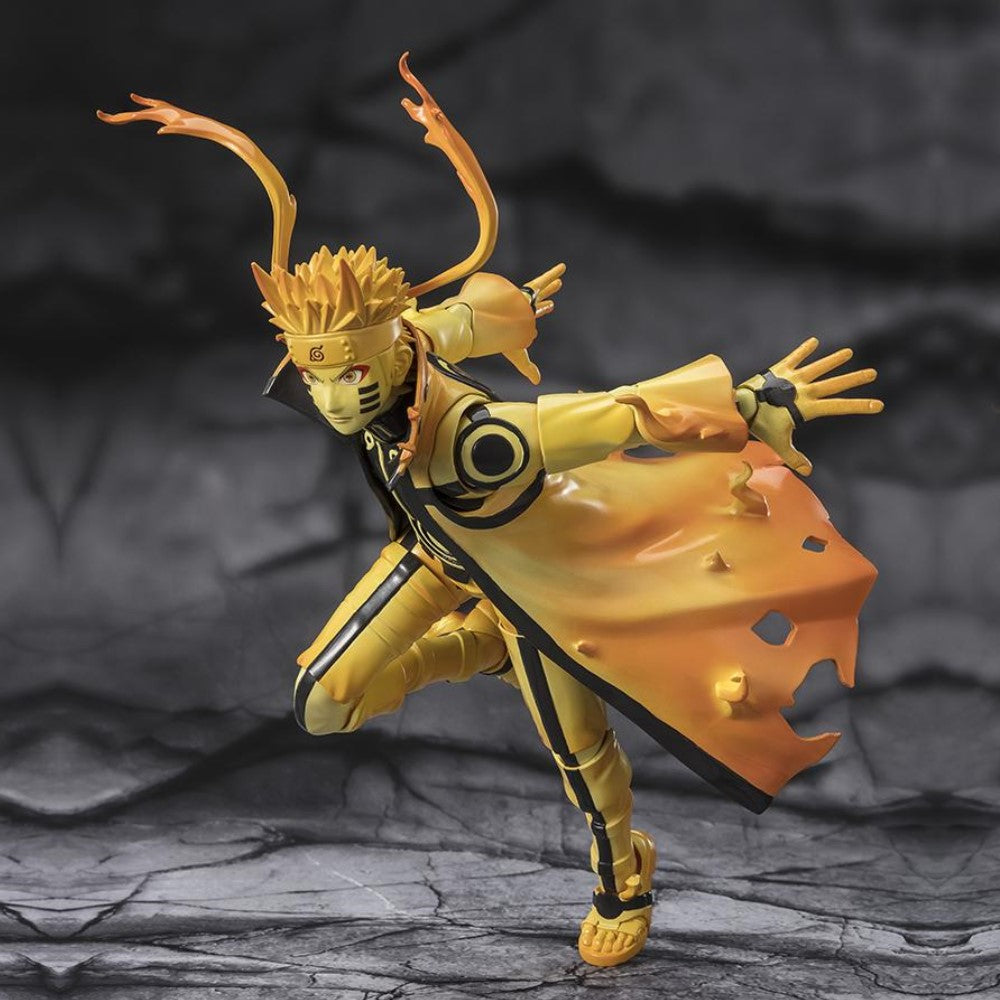 Figura Naruto (Kurama Link Mode) Courageous Strength That Binds - Naruto Shippuden S. H. Figuarts Bandai