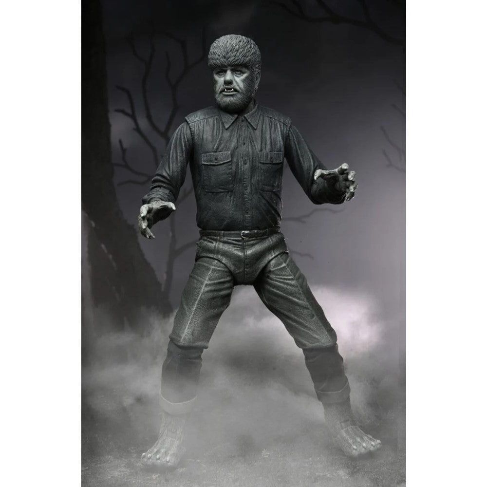Figura Wolf Man Ultimate (B&W) - The Mummy Universal Monster Neca