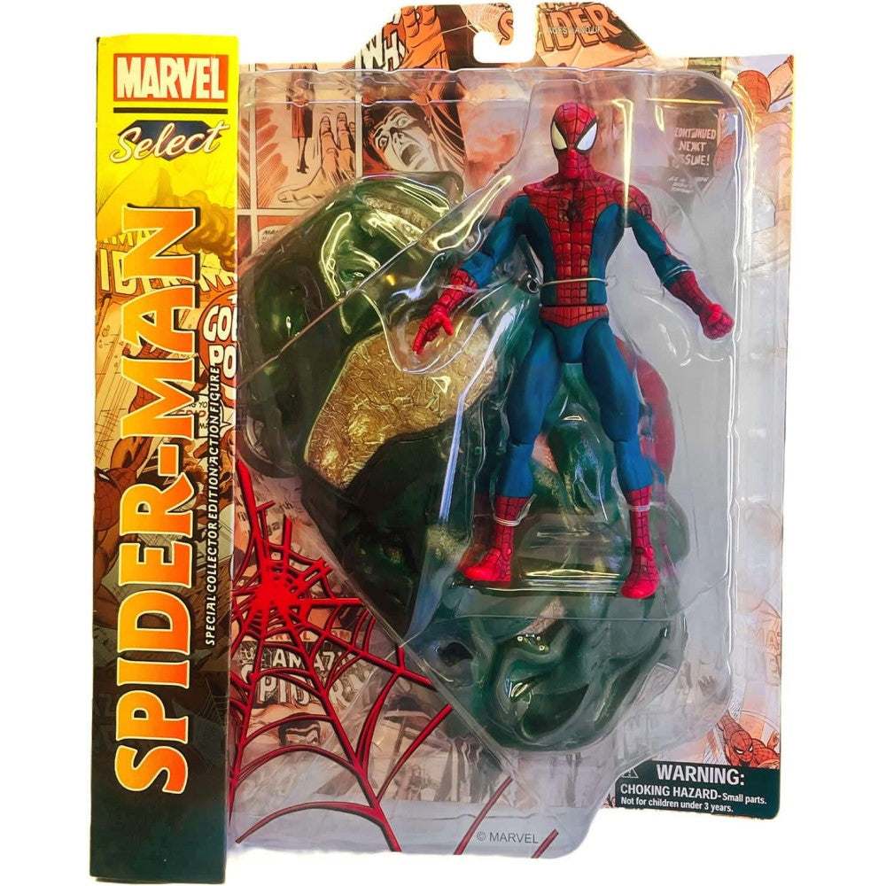 Figura Spiderman - Marvel Comic Select Toys