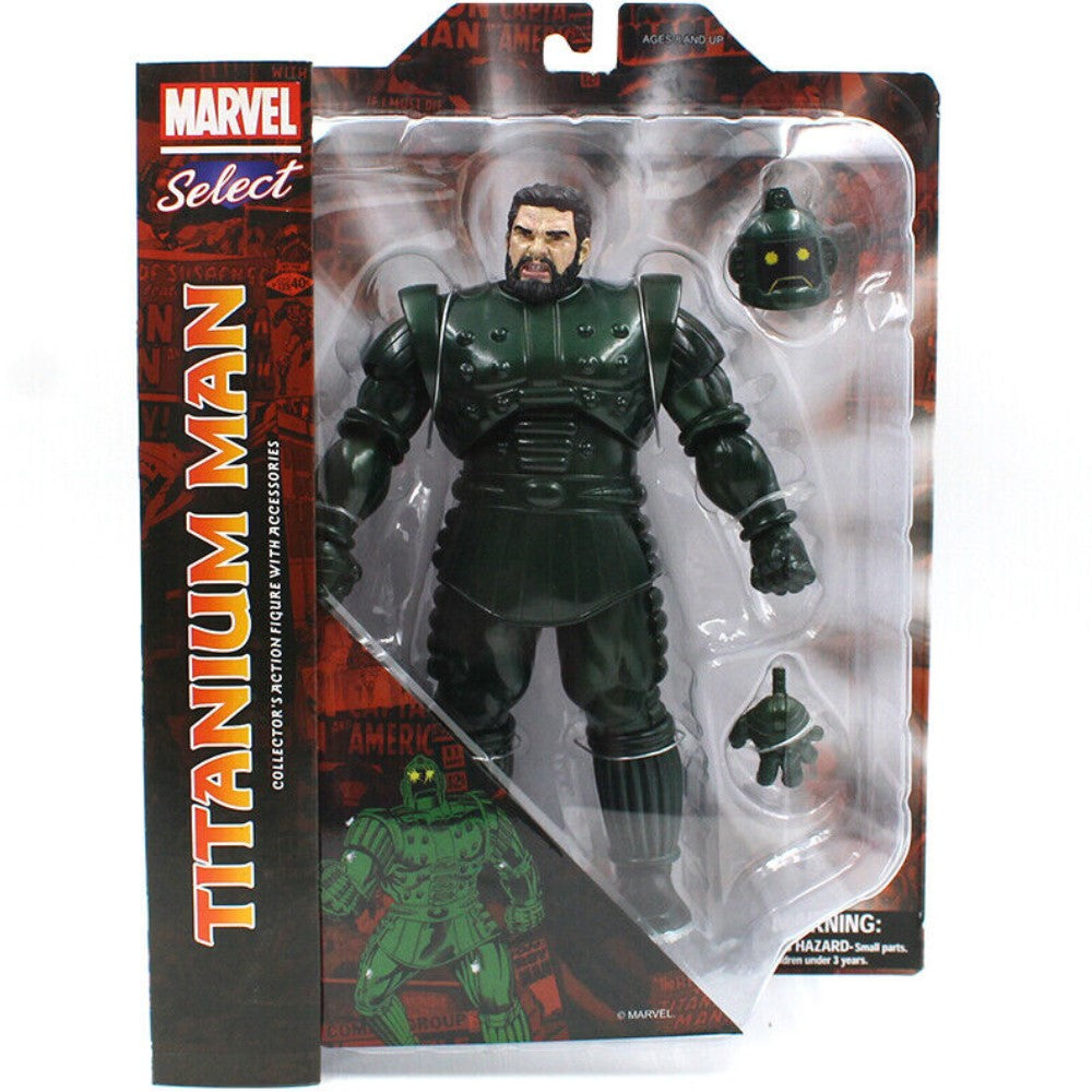 Figura Titanium Man - Marvel Comic Select Toys