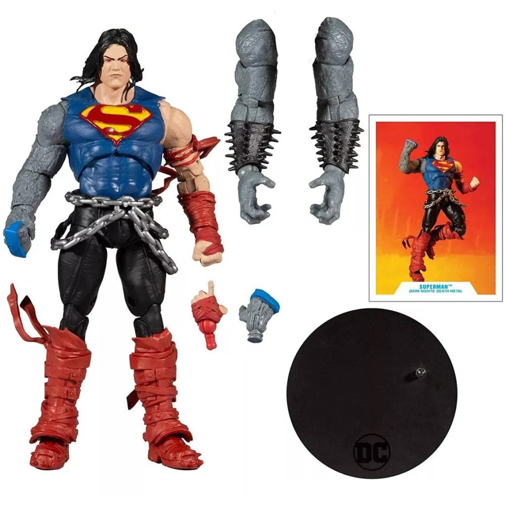 Figura Superman - Dark Knights: Death Metal Dc Multiverse Mcfarlane