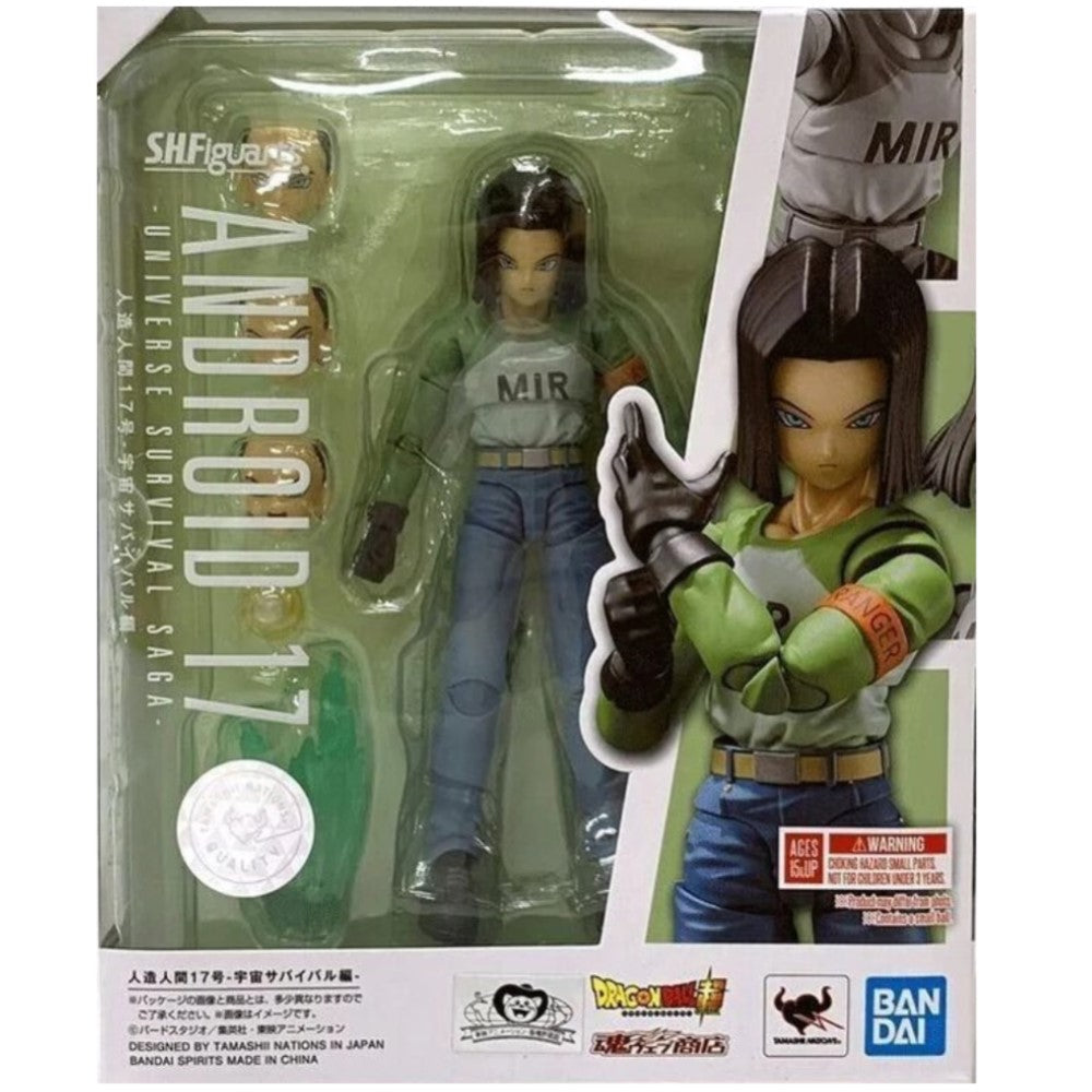Figura Androide 17 - Dragon Ball Z S.H. Figuarts Bandai