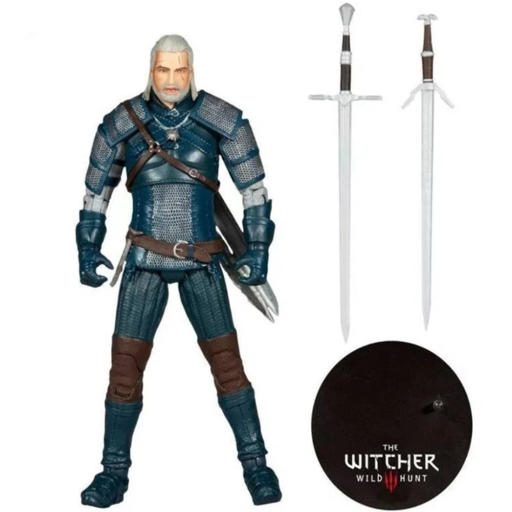 Figura Geralt Of Rivia - The Witcher Wild Hunt Mcfarlane