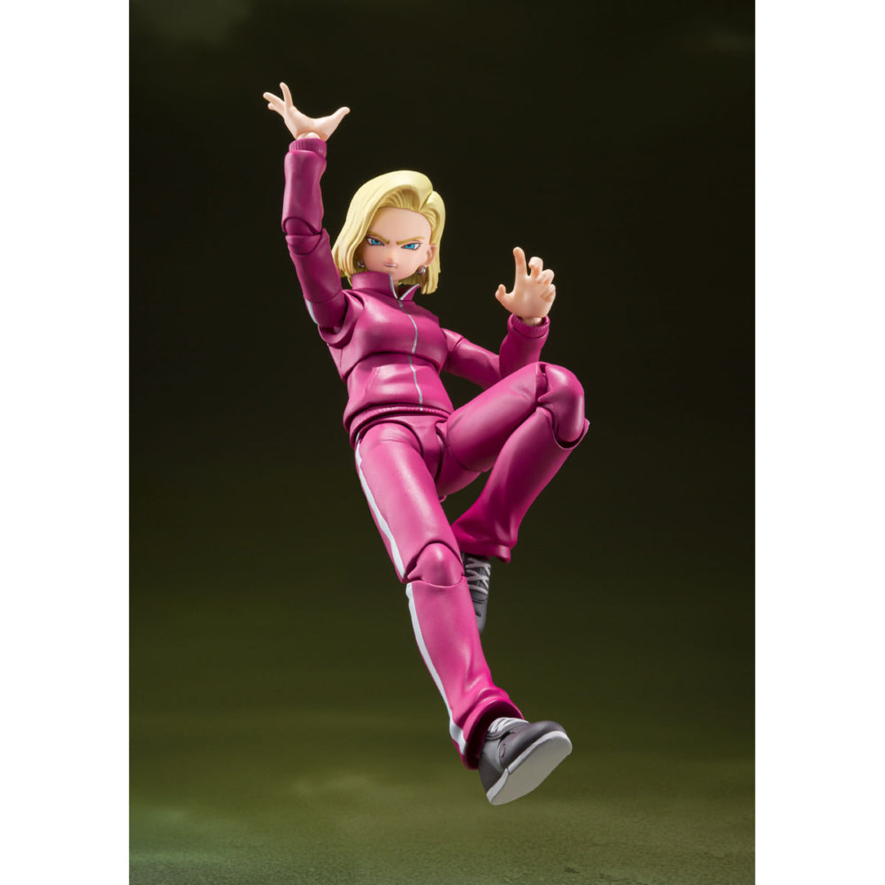 Figura Androide 18 - Dragon Ball Z S.H. Figuarts Bandai