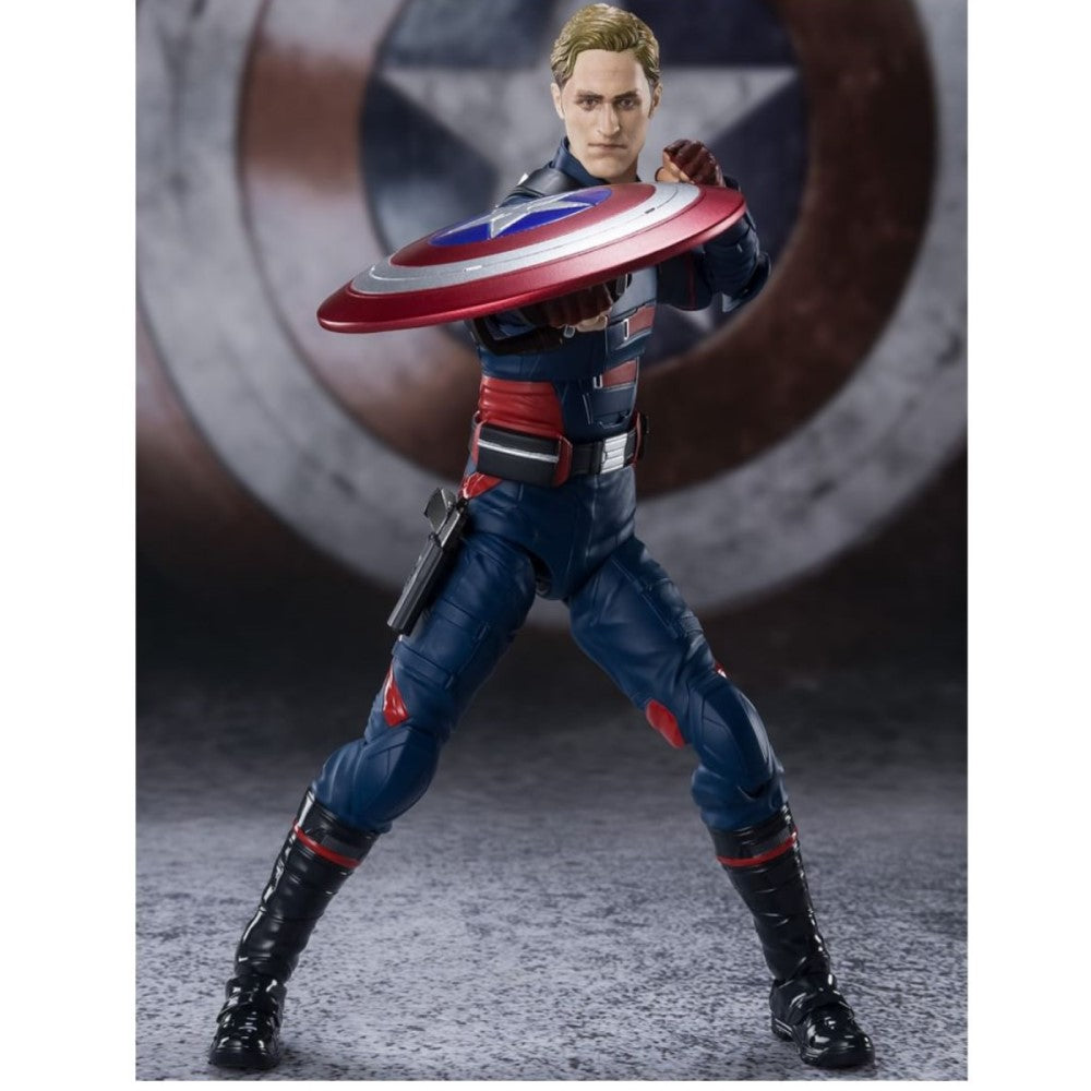 Figura Capitan America John F. Walker - The Falcon And The Winter Soldier S.H. Figuarts Bandai