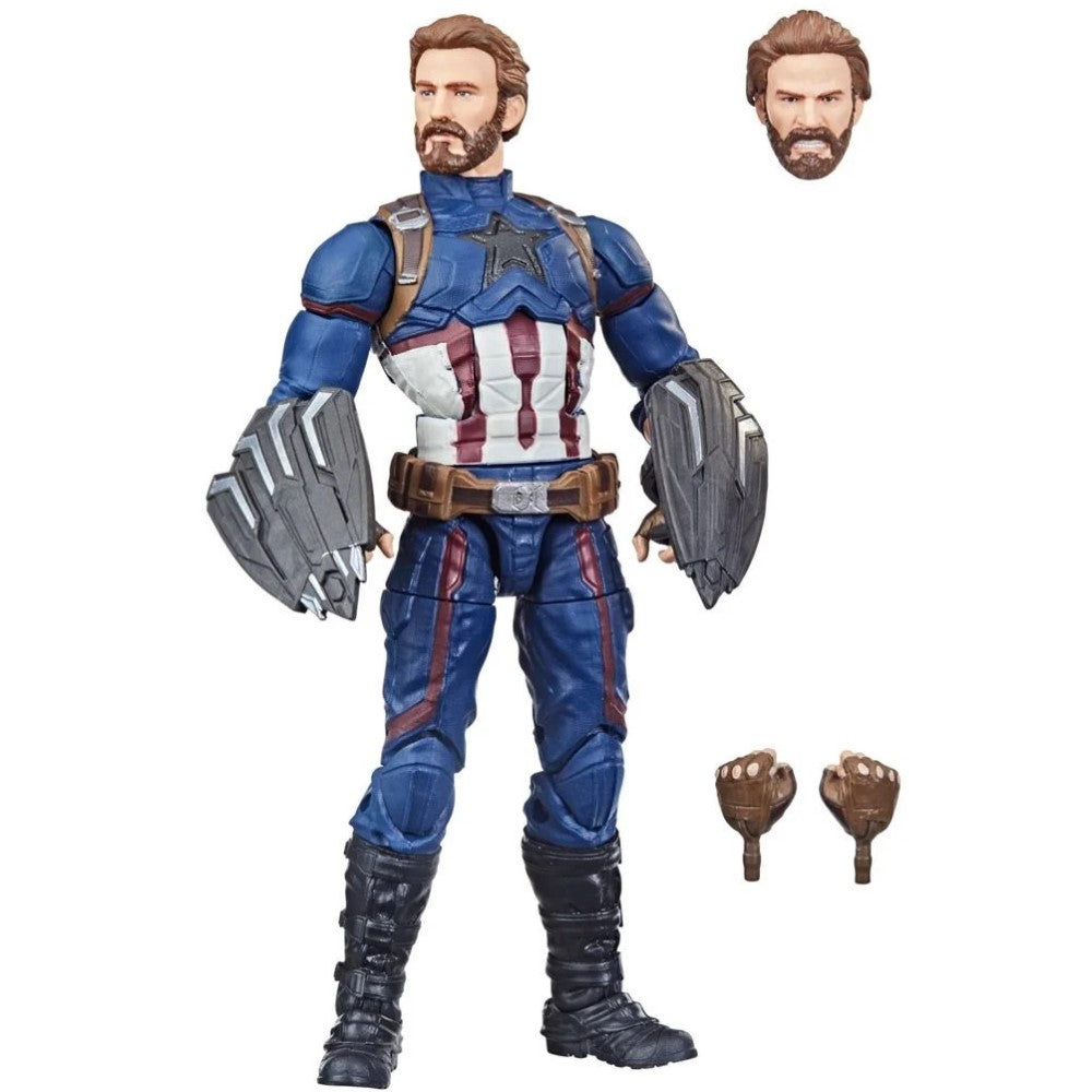 Figura Capitan America The Infinity Saga Marvel Legends Series Hasbro