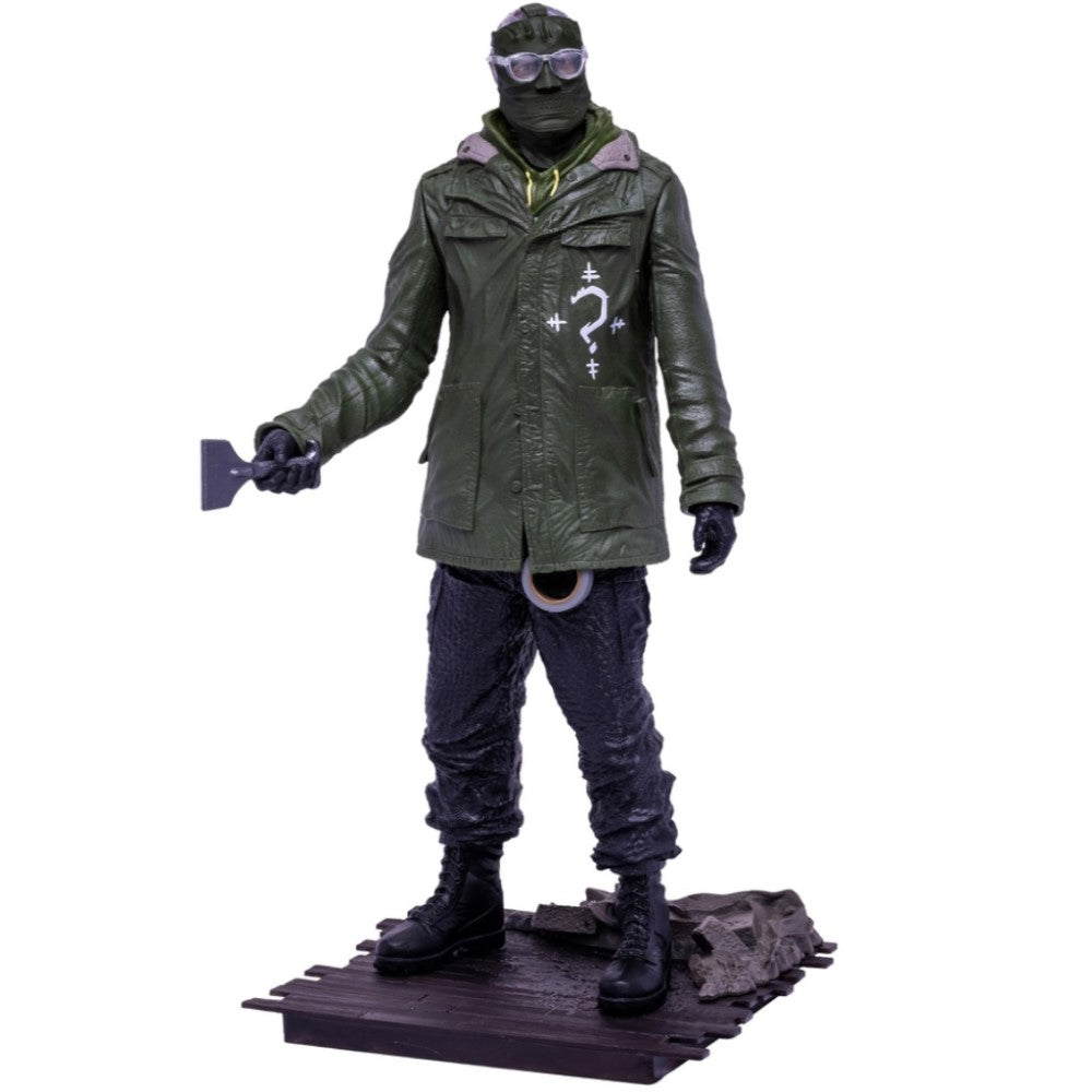 Estatua Posada The Riddle - The Batman  Dc Multiverse Mcfarlane