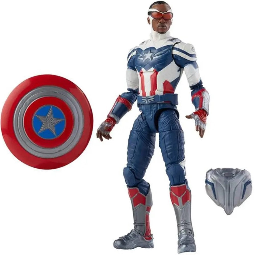 Figura Capitan America - The Falcon And The Winter Soldier Baf Flight Gear Marvel Legends Hasbro