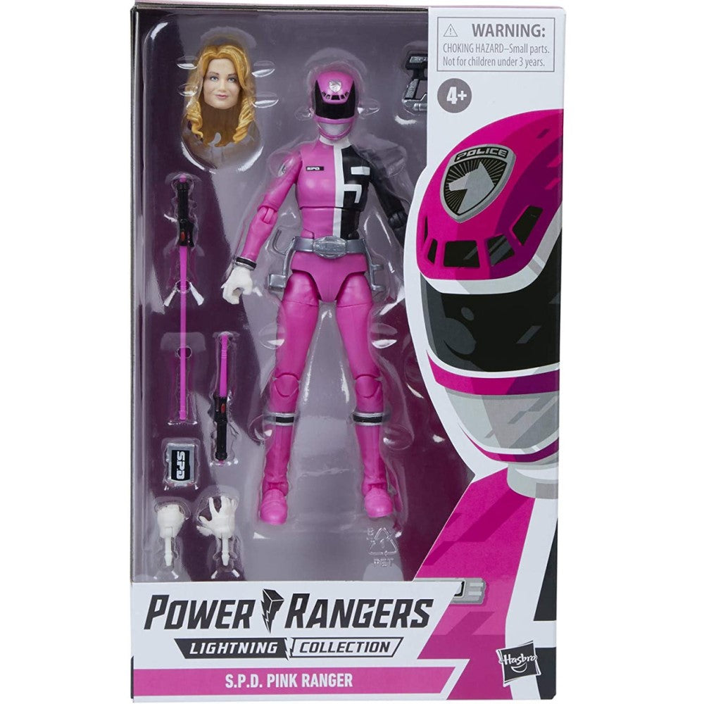 Figura S.P.D Pink Ranger - Power Ranger Lightning Collection Hasbro