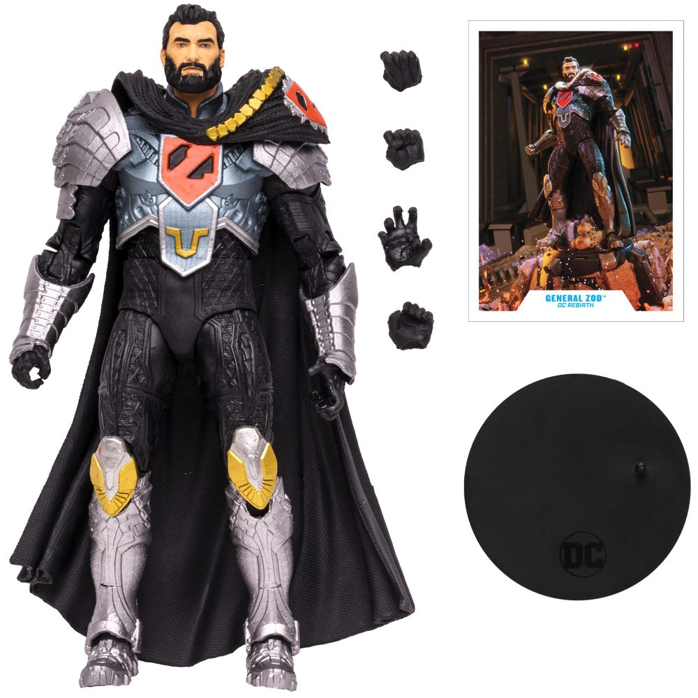 Figura General Zod - Dc Rebirth Dc Multiverse Mcfarlane