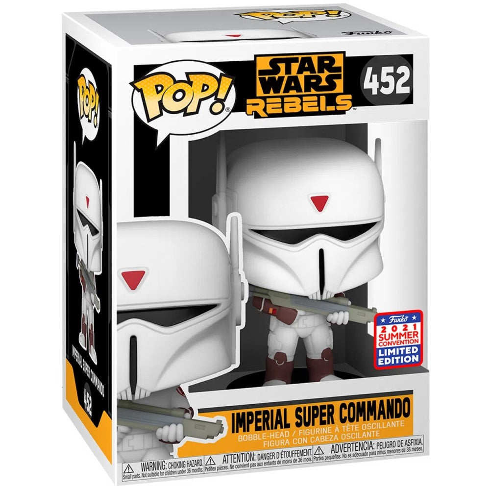 Funko Pop Star Wars Rebels - Imperial Super Commando #452