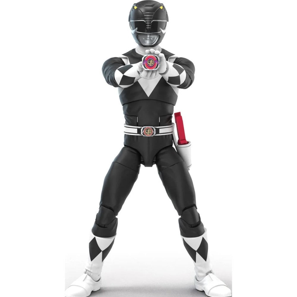 Figura Mighty Morphin Black Ranger - Power Ranger Lightning Collection Remastered Hasbro