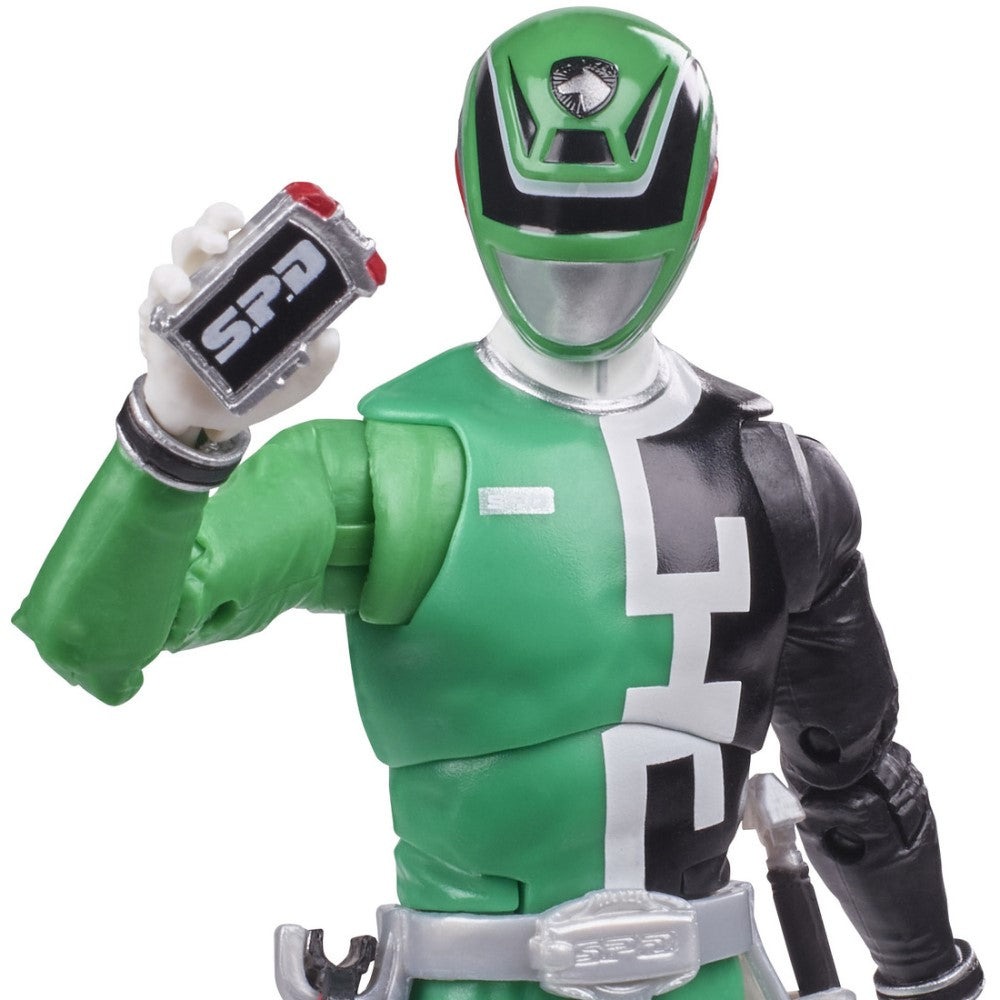 Figura S.P.D Green Ranger - Power Ranger Lightning Collection Hasbro