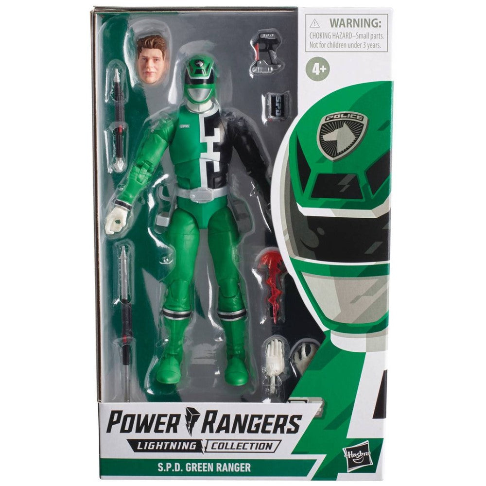 Figura S.P.D Green Ranger - Power Ranger Lightning Collection Hasbro