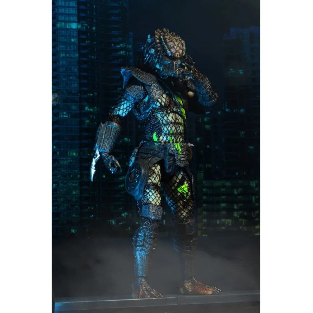 Figura Battle Damage City Hunter Ultimates - Predator 2 Neca