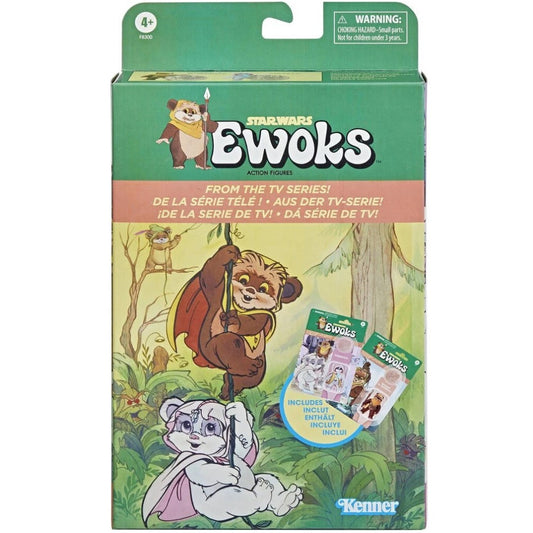 Pack Figuras Ewoks Kneesaa & Wicket W. Warrick - Star Wars: Ewoks The Vintage Collection Hasbro