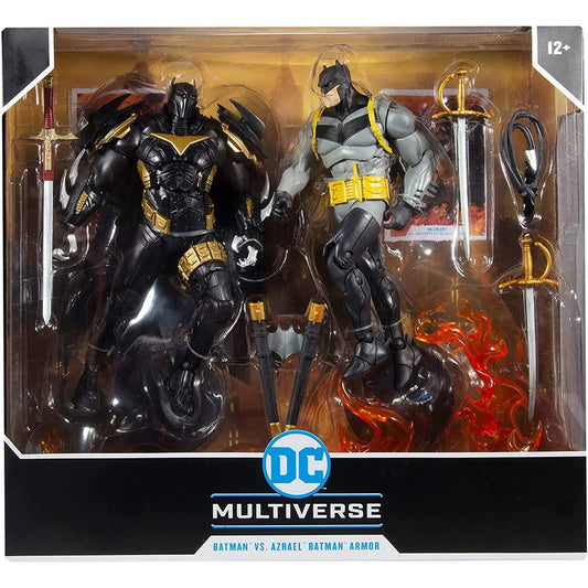 Figuras Batman Vs Batman Azrael Batman Armor - Batman: Curse Of The White Knight Dc Multiverse Mcfarlane