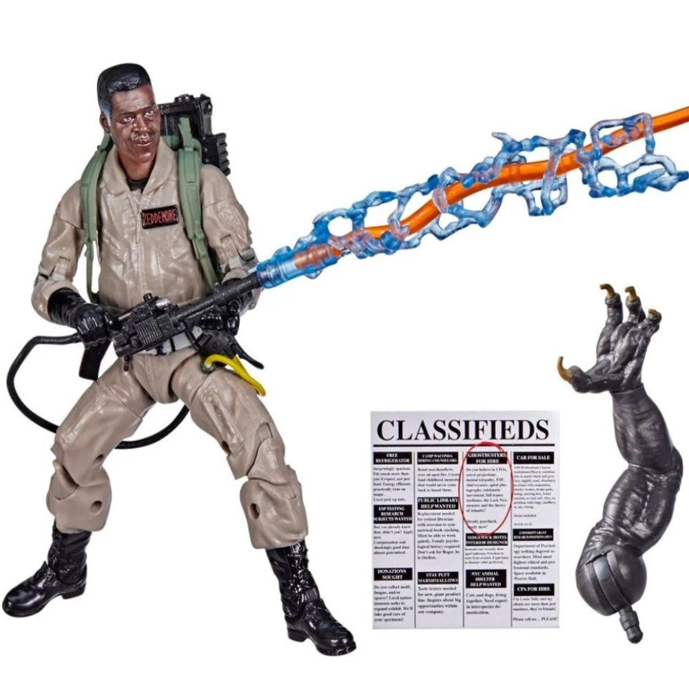 Figura Winston Zeddemore - Afterlife Ghostbusters Plasma Series Hasbro