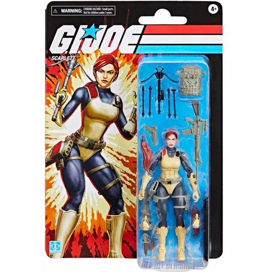 Figura Scarlett - Gi Joe Classified Series Retro Hasbro