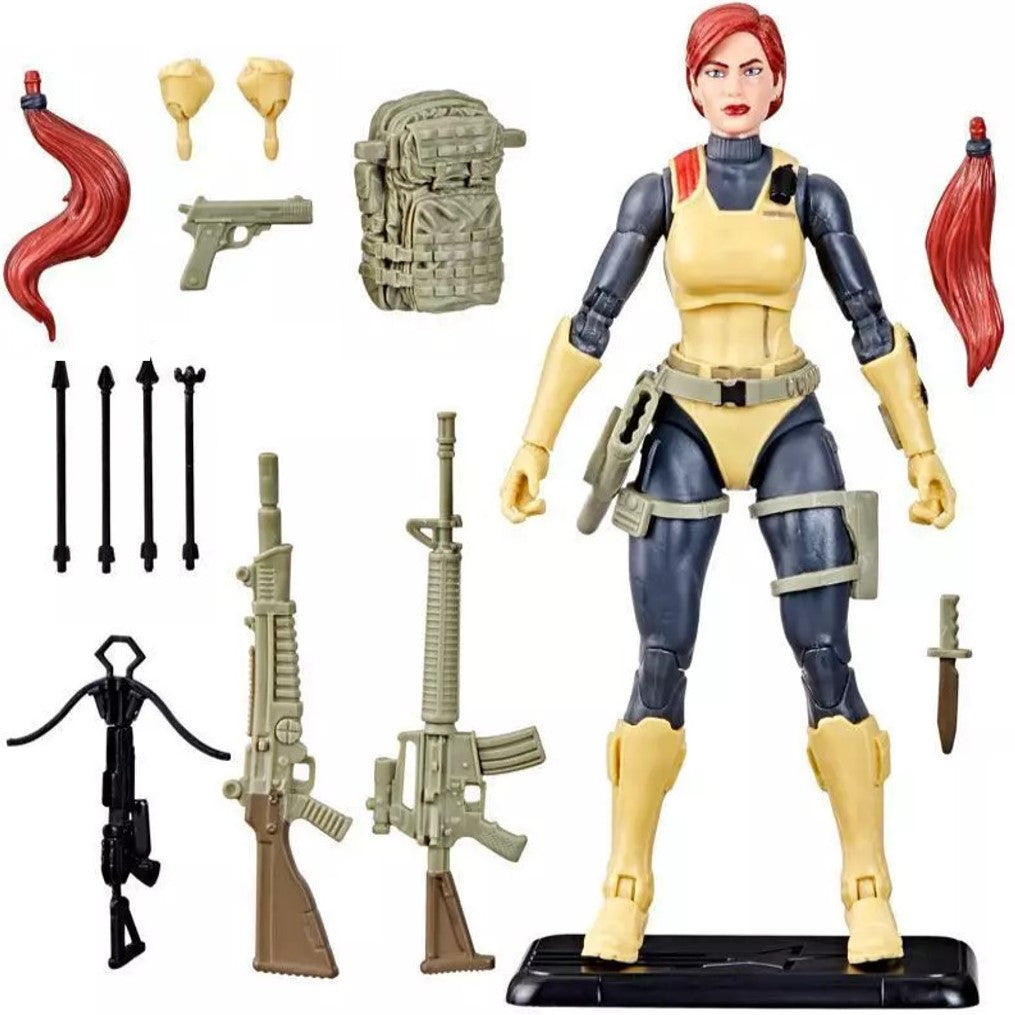 Figura Scarlett - Gi Joe Classified Series Retro Hasbro